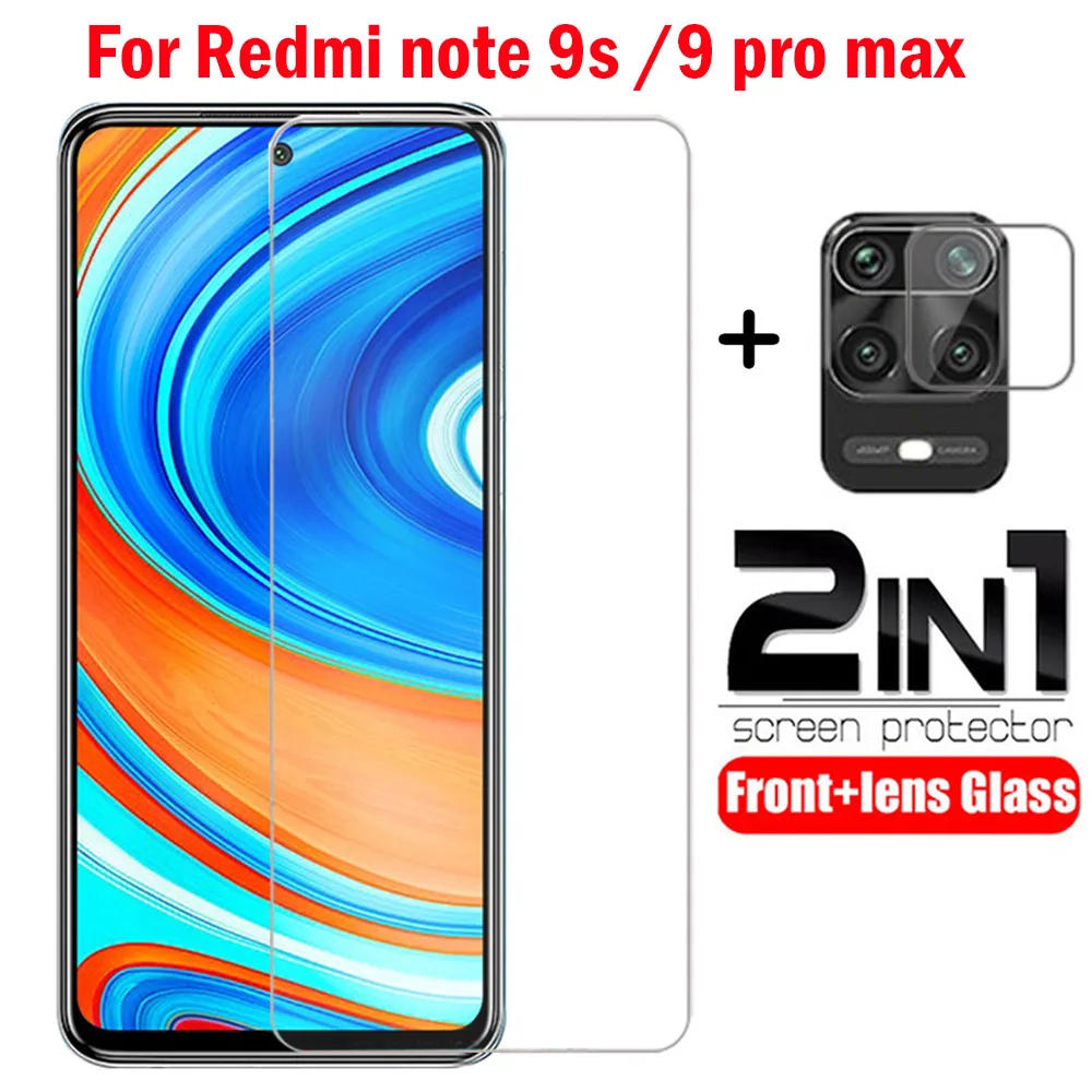 Камера объектив пленка для Redmi Note 9s 9 Pro Max протектор из закаленного стекла Стекло 2