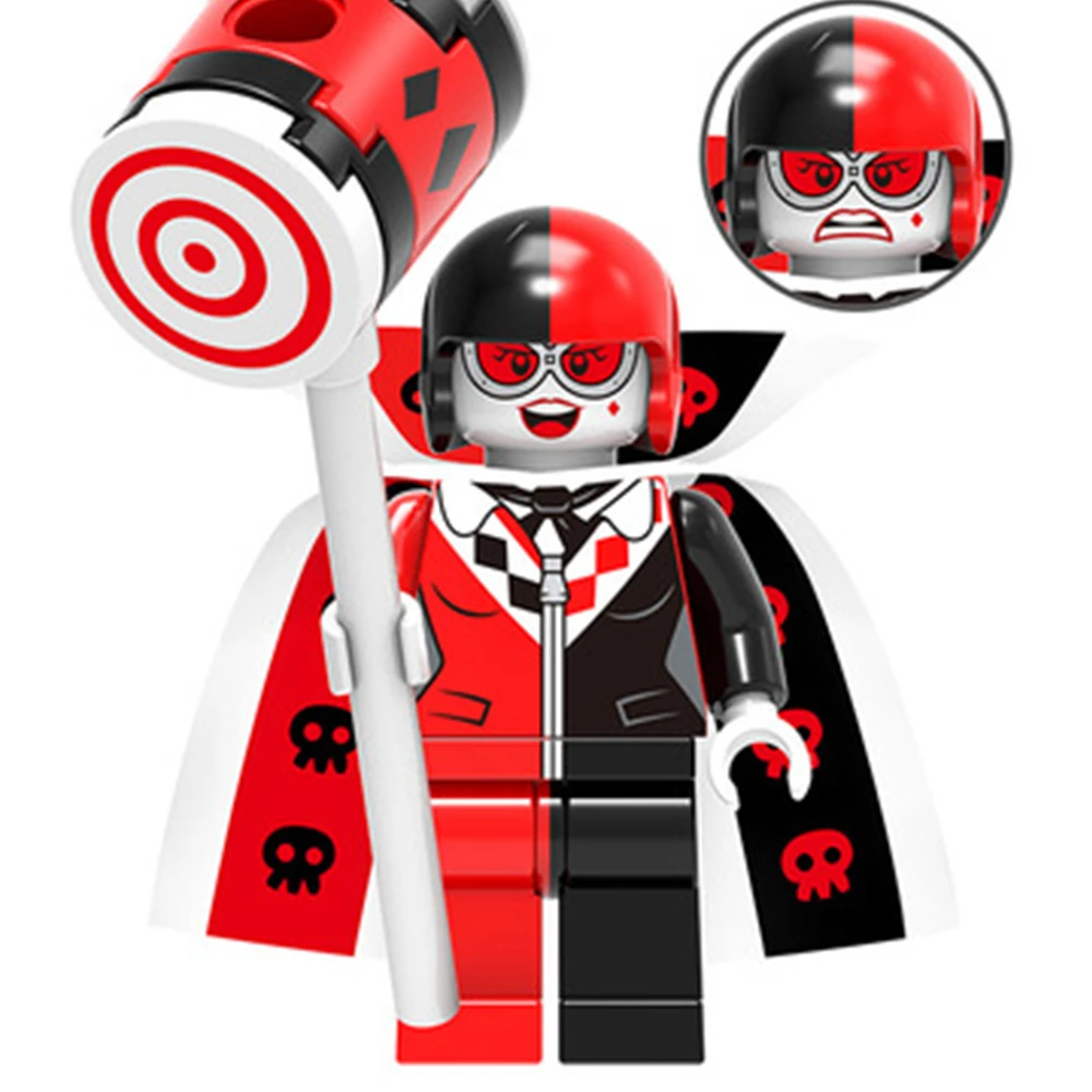 Одна распродажа Harley Quinn супергерои модель Minifig Сборная сделай сам строительные