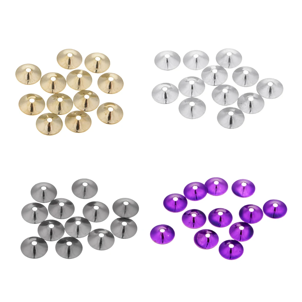 12 шт. 10 мм латунные турбо конусные дисковые головки для завязывания мушек