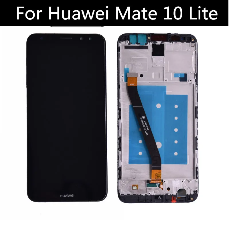5 9 &quotОригинальный дисплей для Huawei Mate 10 Lite ЖК экран с рамкой Nova 2i RNE L21|Экраны