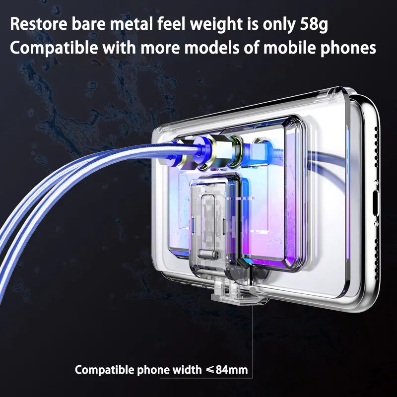 PUBG-almohadilla enfriadora de agua para tel&eacute;fono m&oacute;vil, radiador port&aacute;til, ventilador de refrigeraci&oacute;n para tel&eacute;fono inteligente Android y Iphone, nuevo-2