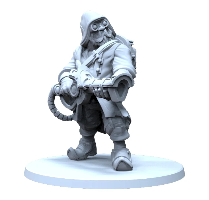 

1/32 56mm Resin Model Dwarves dwarf Warrior Figure Unpainted RW-056