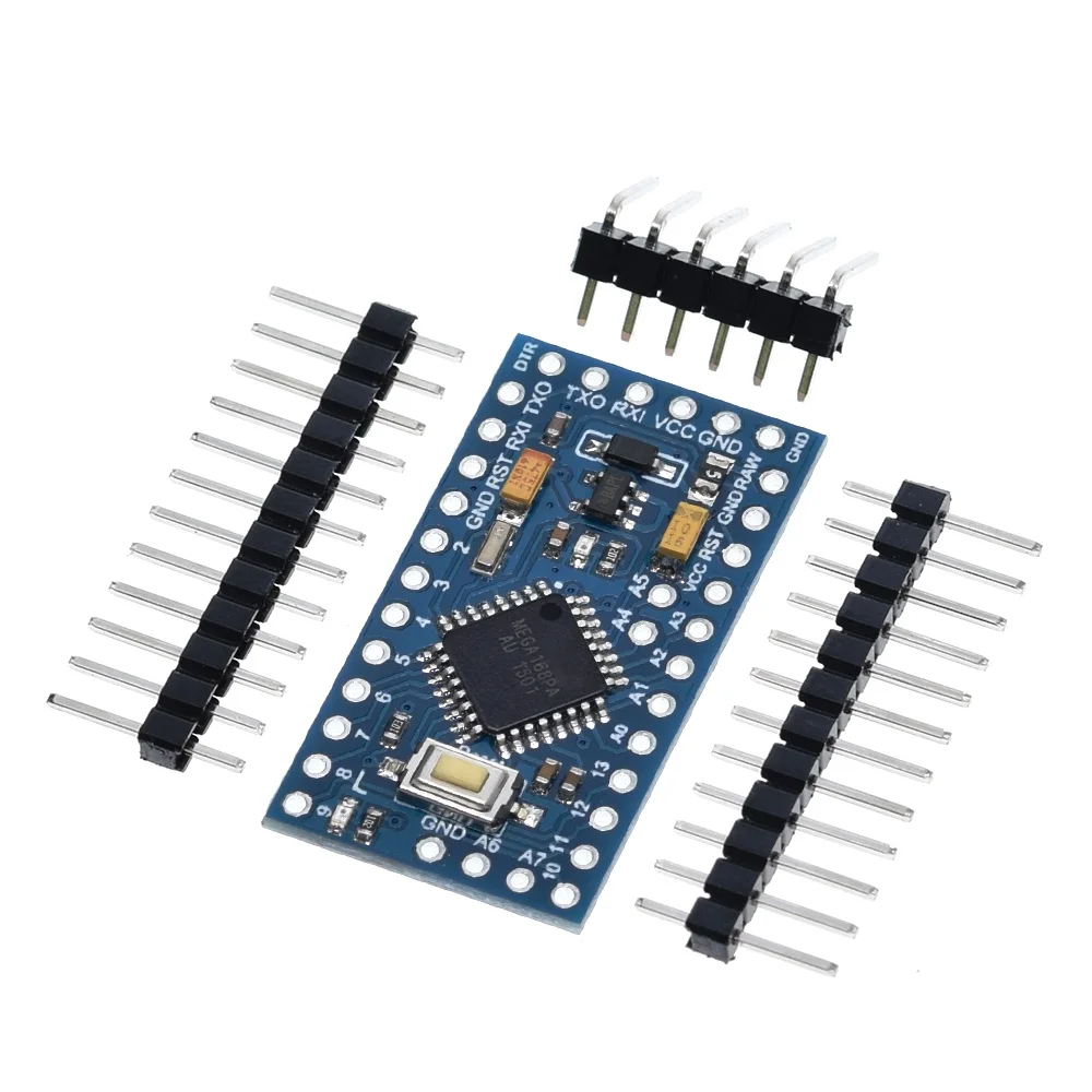 Pro Mini 168 5V/16M ATMEGA168 ATMEGA168P-AU 5V/16MHz для Arduino |