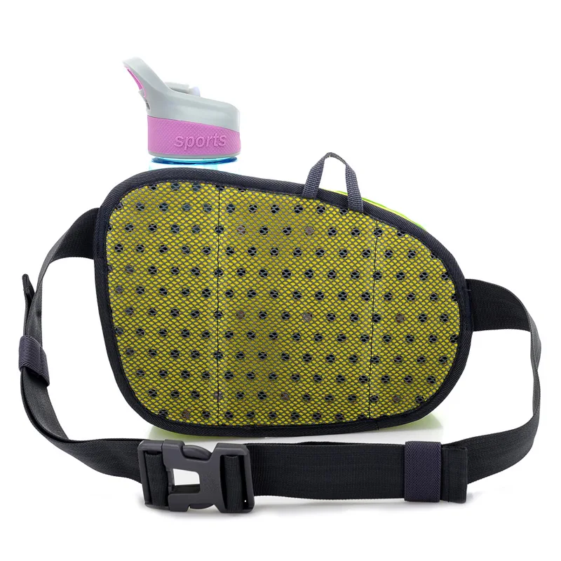 

Women's men's belt bag colorful unisex chest strap cycling marathon jogging water bottle phone holder