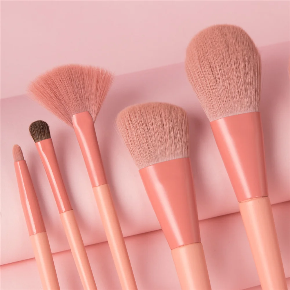 

8pcs Makeup Brushes Set Professional Premium Synthetic Foundation Eye Shadow Eyebrow Blending Concealer Cosmetic Brush Tool