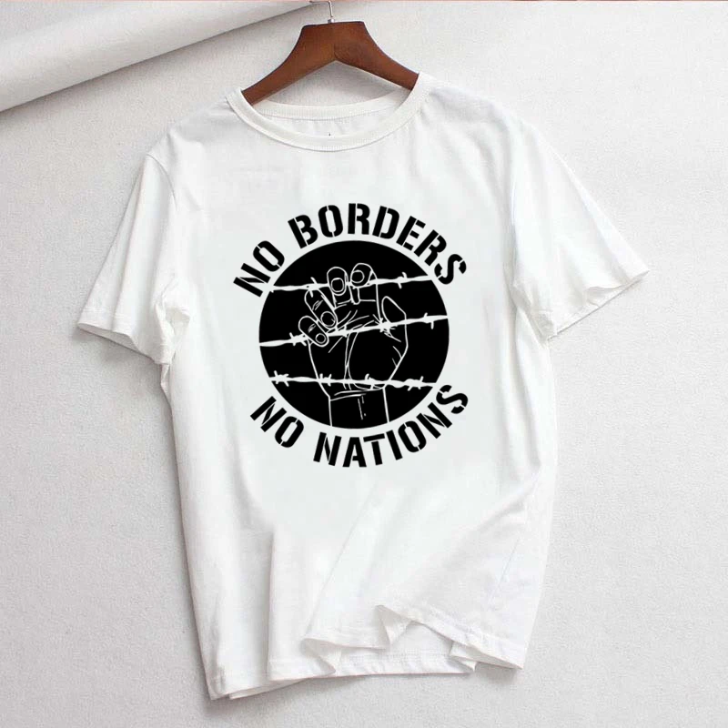 Футболка женская летняя повседневная с коротким рукавом Антифашистская анархия