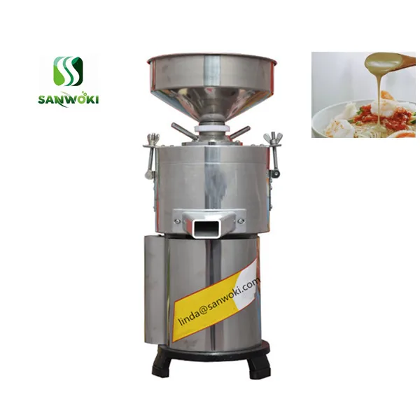 15 кг/ч Электрический кунжутная паста делая машину измельчитель арахисовых