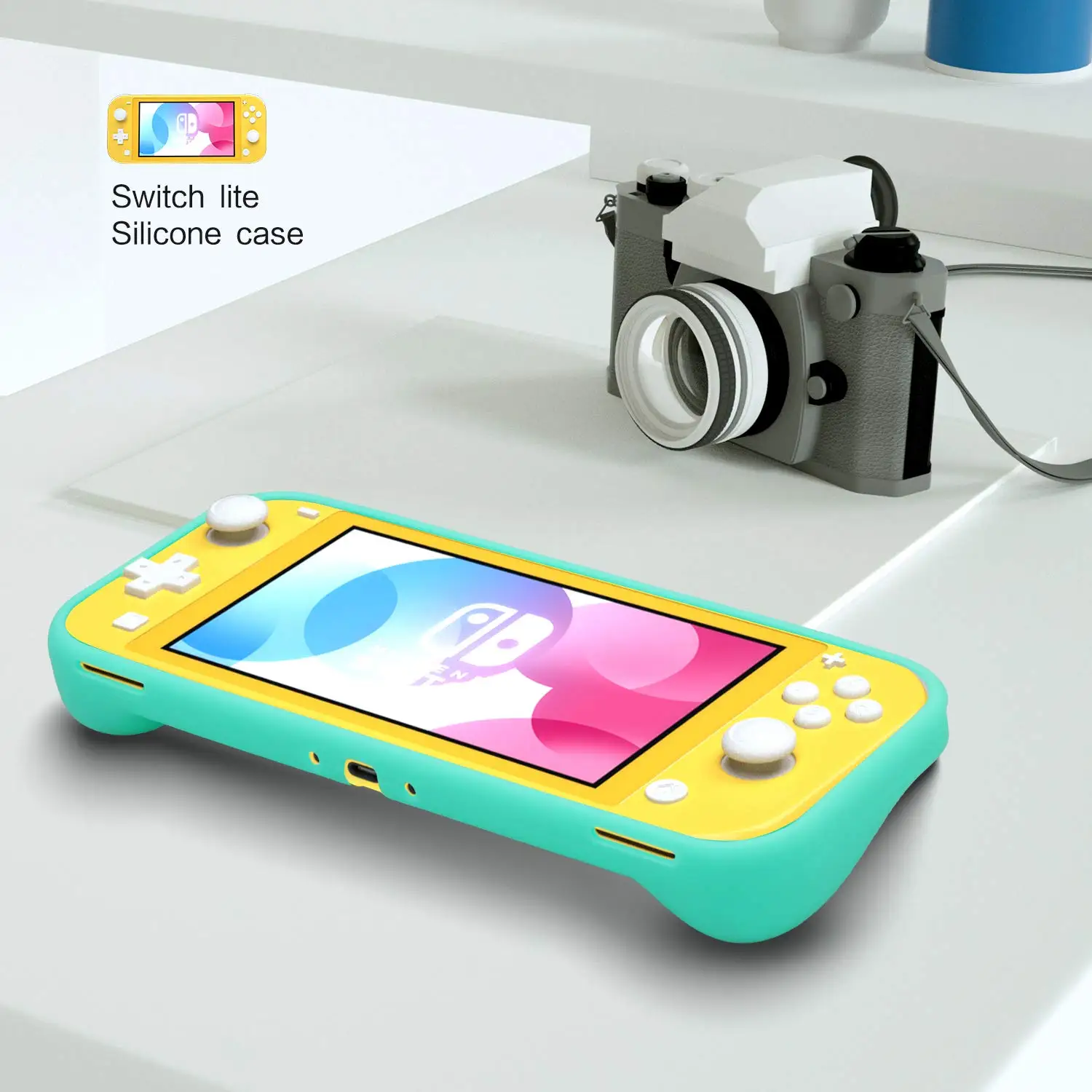 Для новых мини чехлов NAND Switch Lite Защитный Мягкий силиконовый чехол для рук