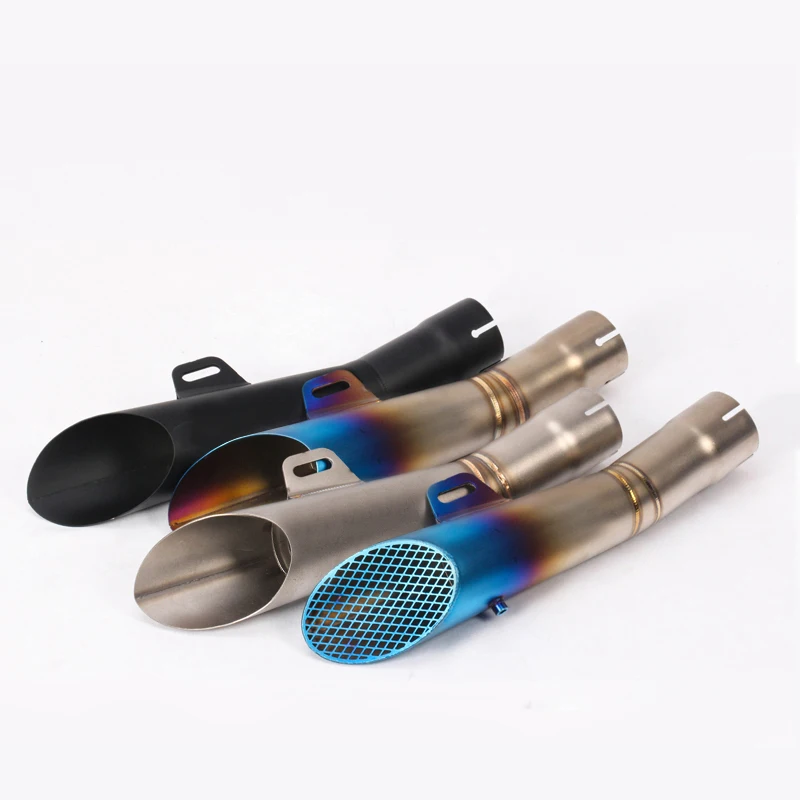 

38-51mm Stainless Steel Exhaust Tips Escape Muffler Modified Tail Pipe Slip For Universal Motorcycle Racing Moto Dirt Bike ATV