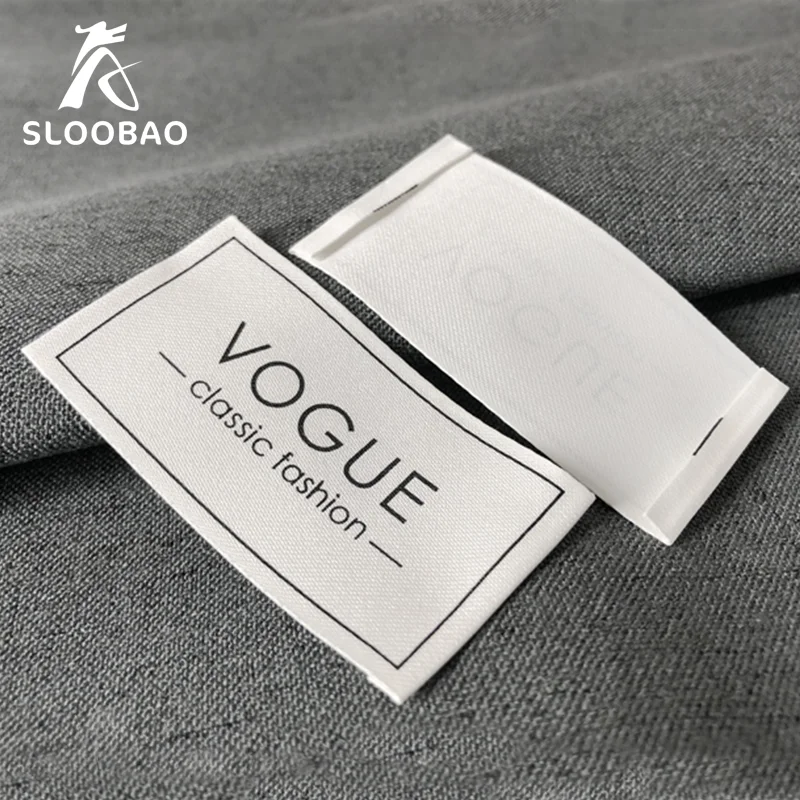 Бесплатная доставка Индивидуальные хлопковые этикетки для одежды/этикетки