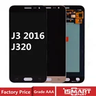 Оригинальный качественный OLED-дисплей для Samsung Galaxy J3 2016 J320, ЖК-дисплей с сенсорным экраном, дигитайзер в сборе J320A J320F J320M