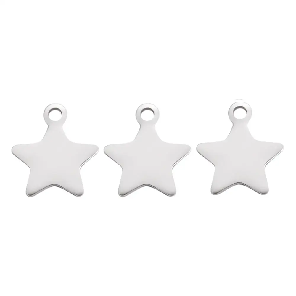 50 шт./партия подвески для браслета из нержавеющей стали