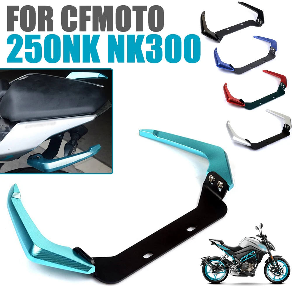 

For CFMOTO 250NK NK250 NK300 250 NK 300 Motorcycle Accessories Tail Rear Seat Passenger Pillion Handle Grab Bars Armrest Shelves