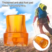 high quality camping hiking alpenstock nordic climb replacement walking stick cane protector cap tip outdoor tool