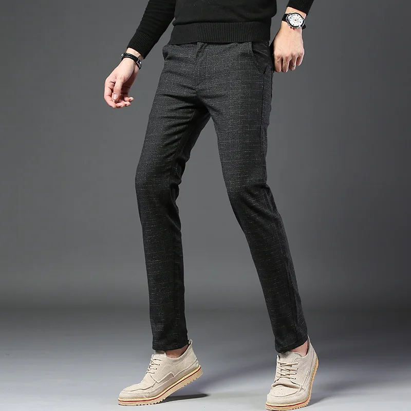 

2019 Summer Men's Casual Cotton High Quality Pants Fashion Long Pants