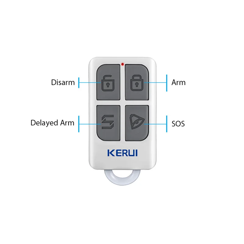 KERUI RC531 Wireless Remote Controller Home Security Arm Disarm Control Key Work With G18 W18 W20 K52 Burglar Alarm System | Безопасность