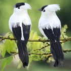 Имитация птиц из пеноматериала, 2 шт.лот, имитация птиц, миниатюрное украшение для дома и сада