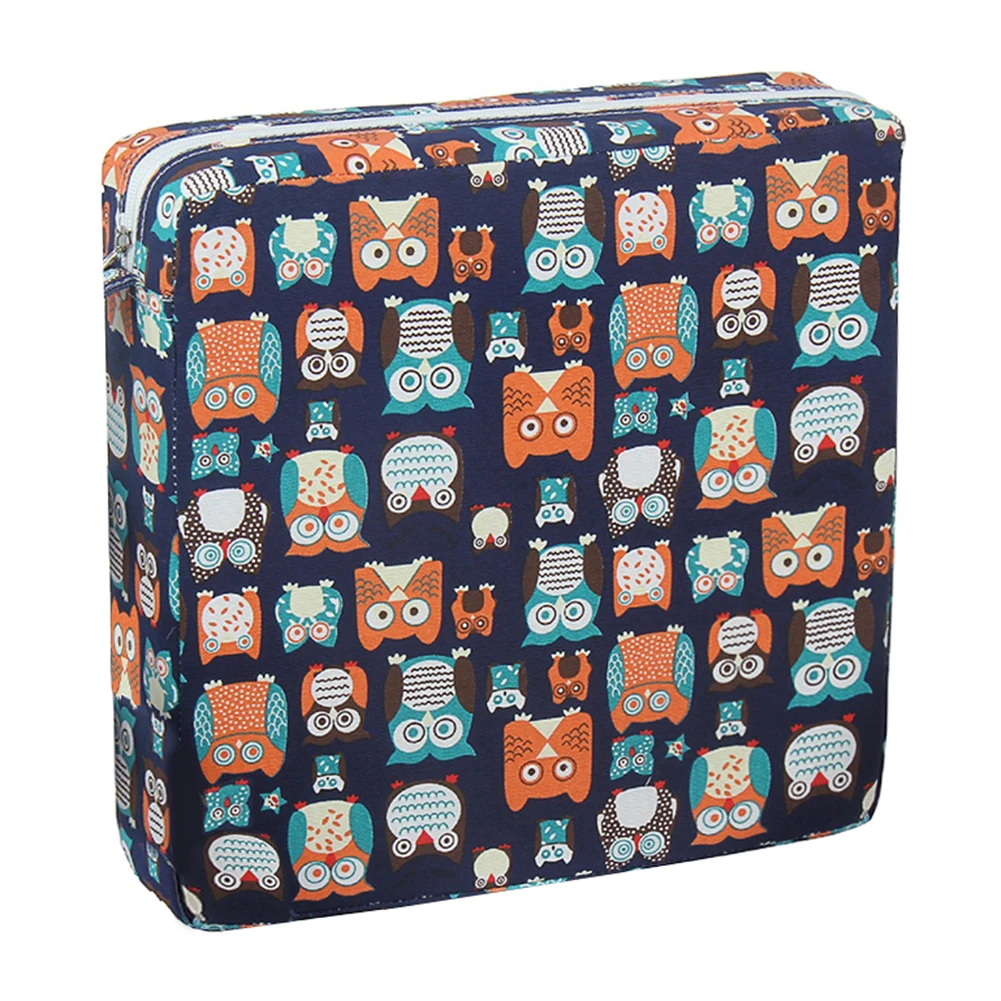 

Increased Seat Booster Kids Chair Lifting Cushion Print Dining Waterproof Fabric Anti Splashing Mats Living Room Floor