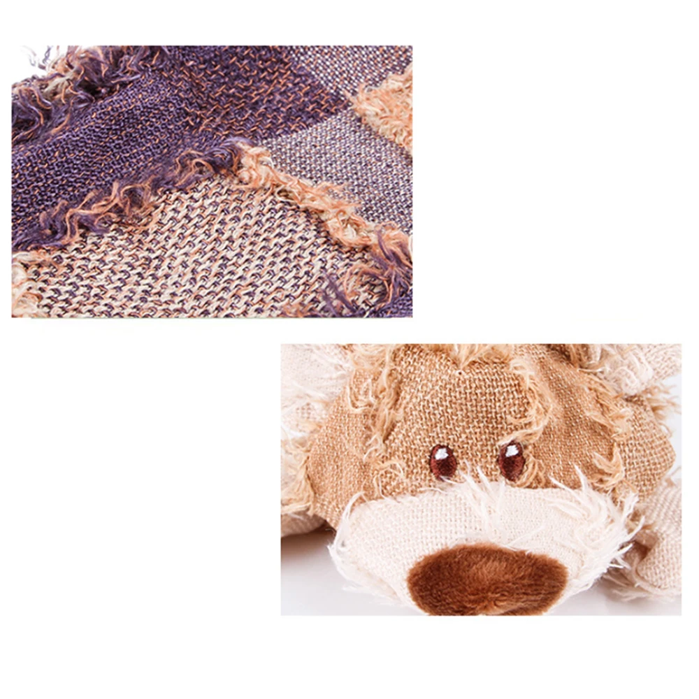 Милые Мультяшные товары для домашних животных плюшевые собаки пищащая игрушка