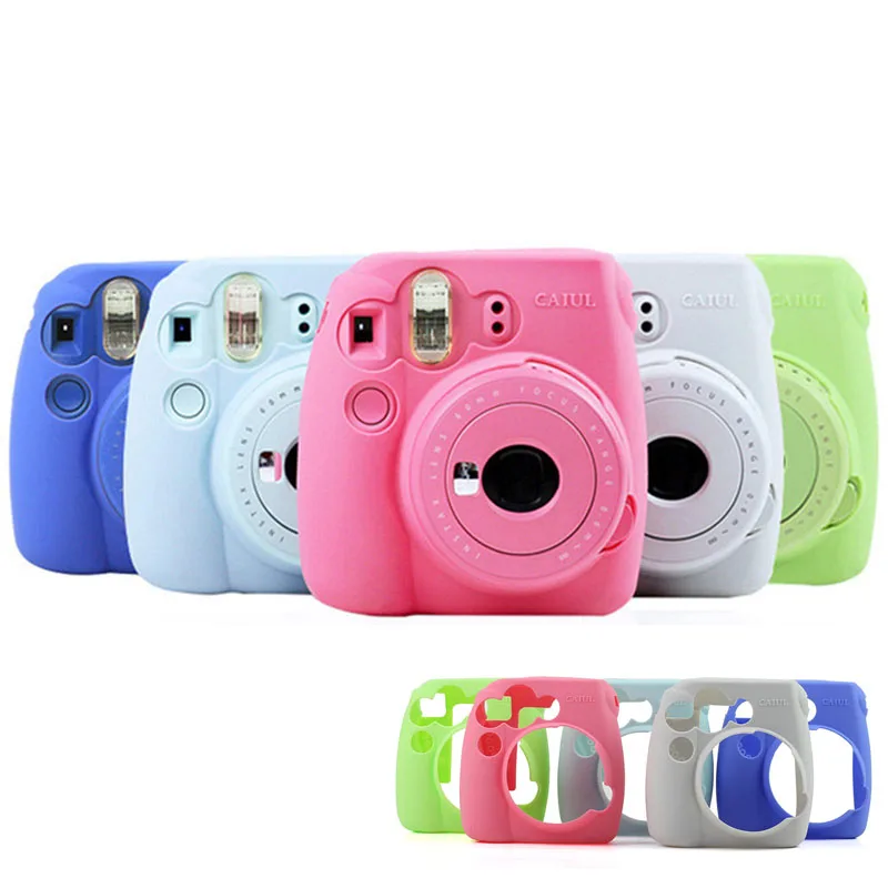 Мягкий силиконовый чехол для камеры защитный Fujifilm Instax Mini 9/8 +/8 доступно 5
