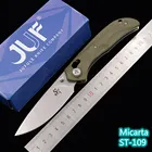 Раздвижной дизайн, подшипник D2 ST-109, AxisL, Микарта, охота, кухонный инструмент для выживания, повседневного использования, складной нож для кемпинга