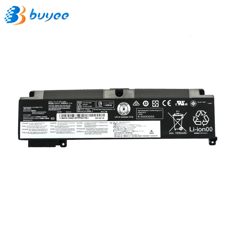 Оригинальный аккумулятор для Lenovo ThinkPad T460s 01AV405 01AV407 SB10J79004 SB10F46463 00HW024 00HW025 00HW038 11 1 V