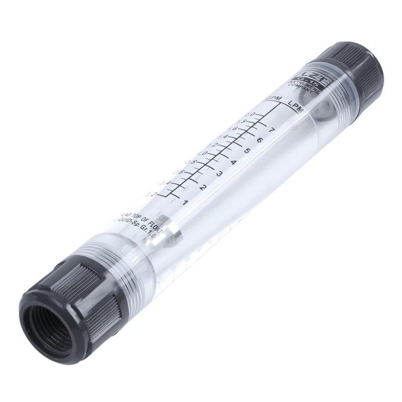 GTBL 1/2 "внутренняя резьба 0 2-2 GPM 1-7 LPM встроенный расходомер воды ротаметр LZT |
