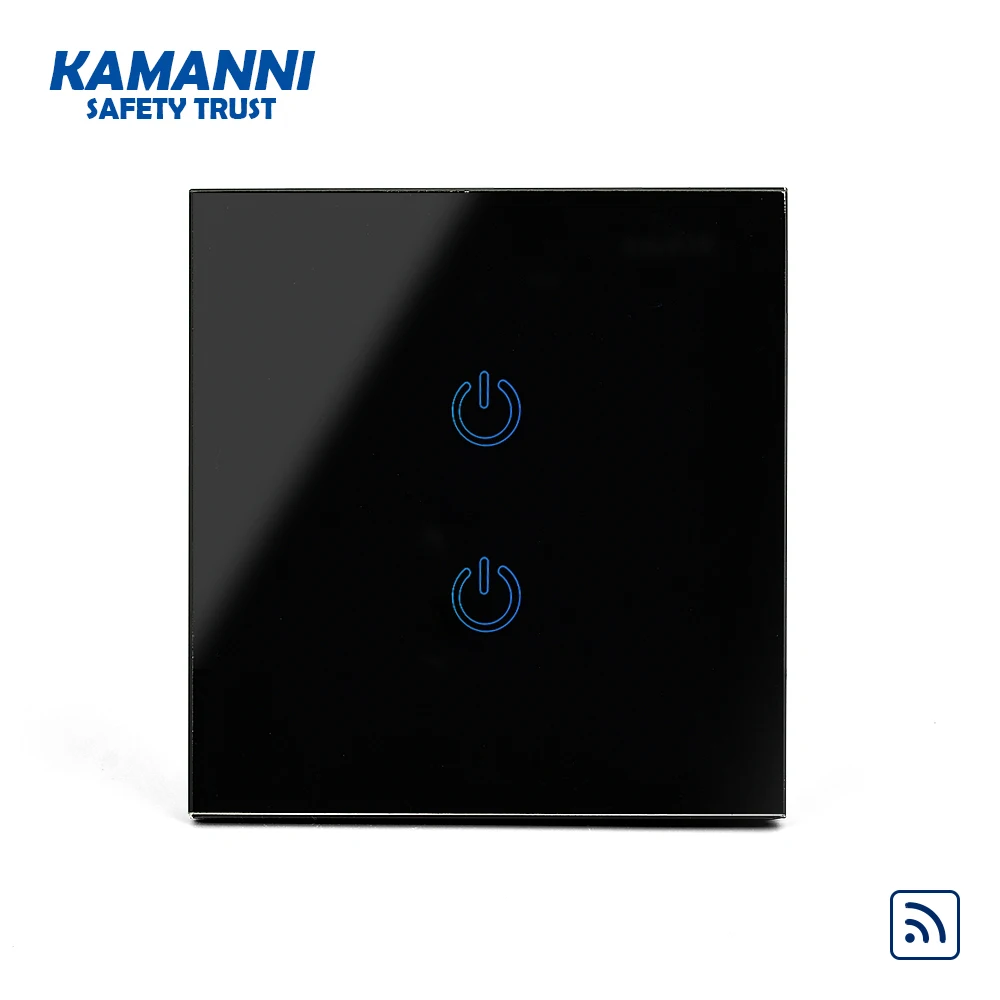 Kamanni умные переключатели 2 Gang WiFi Smart Switch US Standard 1/2/3 1/2 Way App Control умный светиль ник Goole