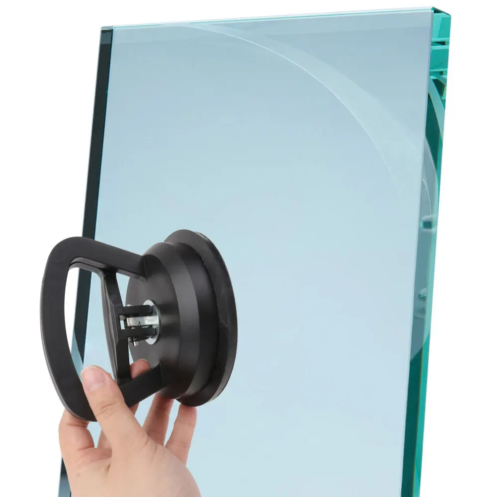 

1Pc Practical Sucker Single Jaw Ceramic Tile Suction Cup Glass Gripper Black