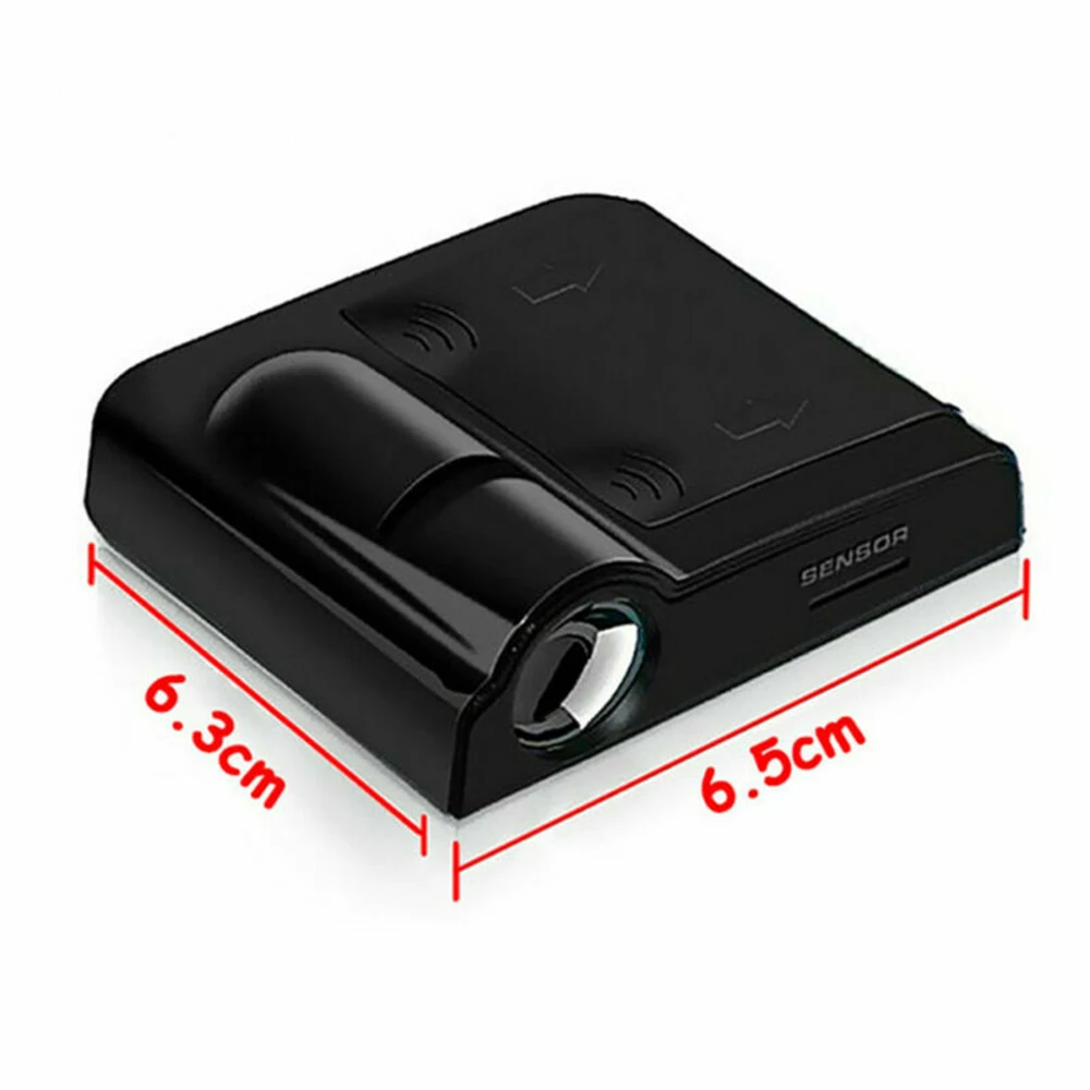 Прочный логотип светильник горячая Распродажа 2x светодиодный Автомобильный