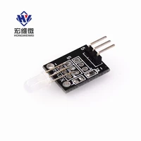 100pcslot ky 011 dual color rgb led sensor module for diy applicable accessories red and green f5 common cathode module board