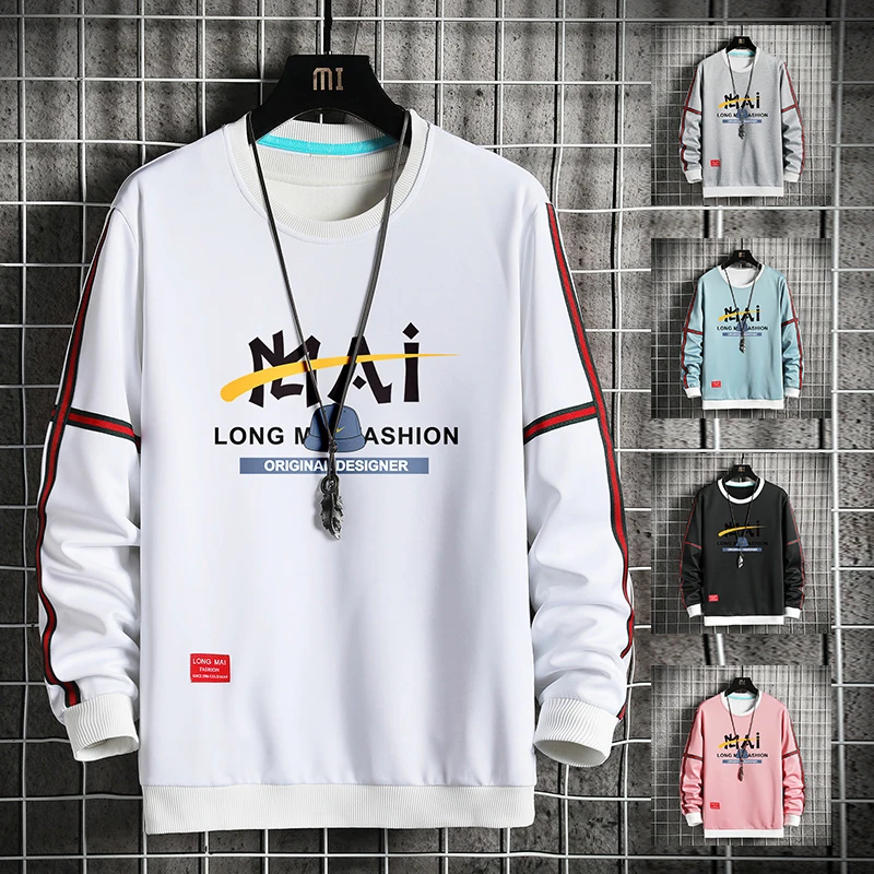 

Свитшот с надписью, Мужская одежда, новинка 2020, уличные толстовки, мужские свитшоты, модный осенний мужской топ WY4024