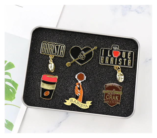 Coffee Meister ピンバッジ バッジ コーヒーマイスター