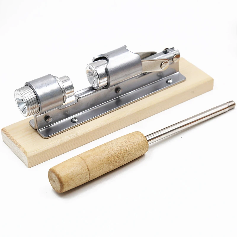 Гайковерт из нержавеющей стали с деревянной ручкой многофункциональный