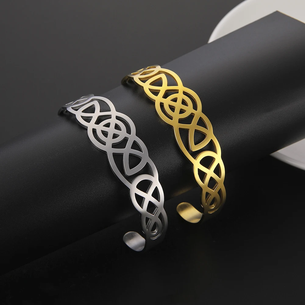 Новинка винтажные полые браслеты Dawapara Wicca из целтика ювелирные изделия