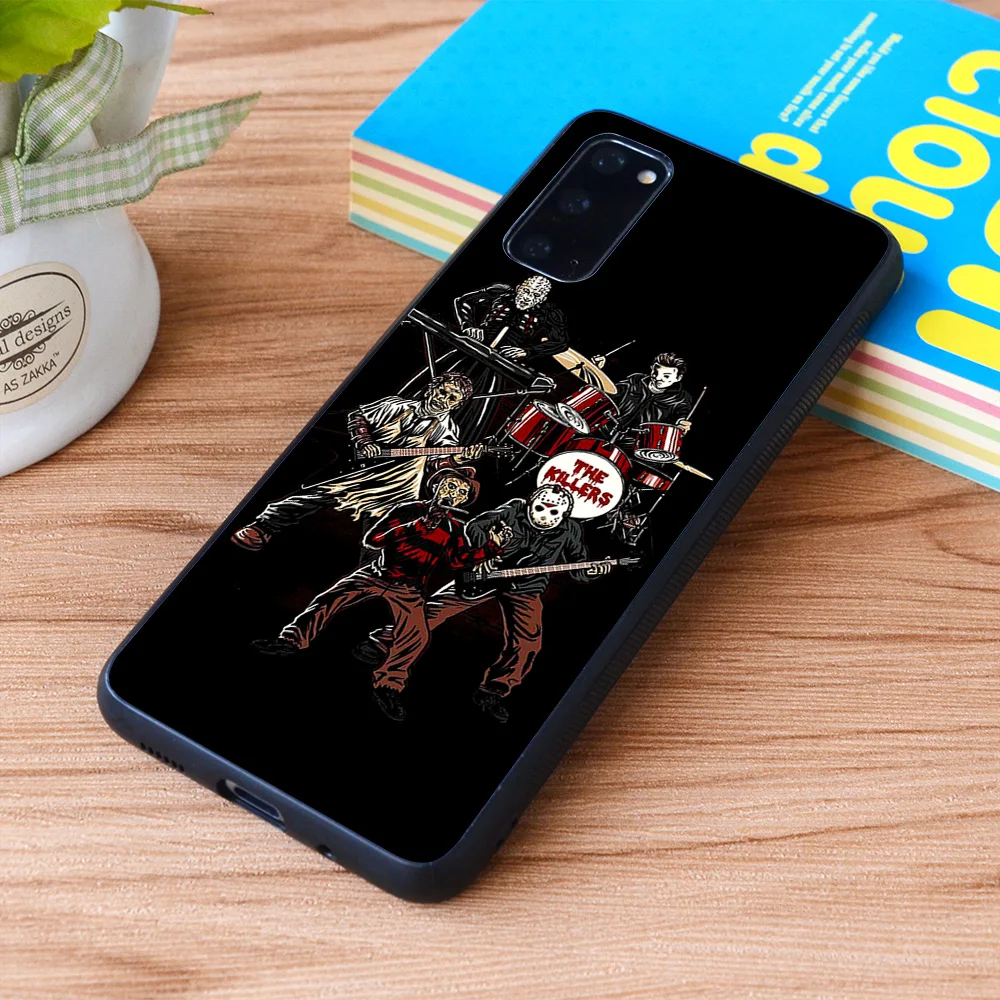 

For Samsung Galaxy Death Metal Horror Movie Mashup Soft TPU border Samsung Galaxy Case