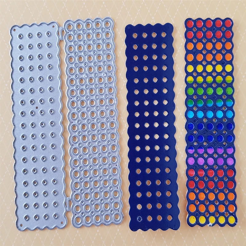 YINISE полоса покрывающая форма металла резки штампы для трафареты скрапбукинга DIY