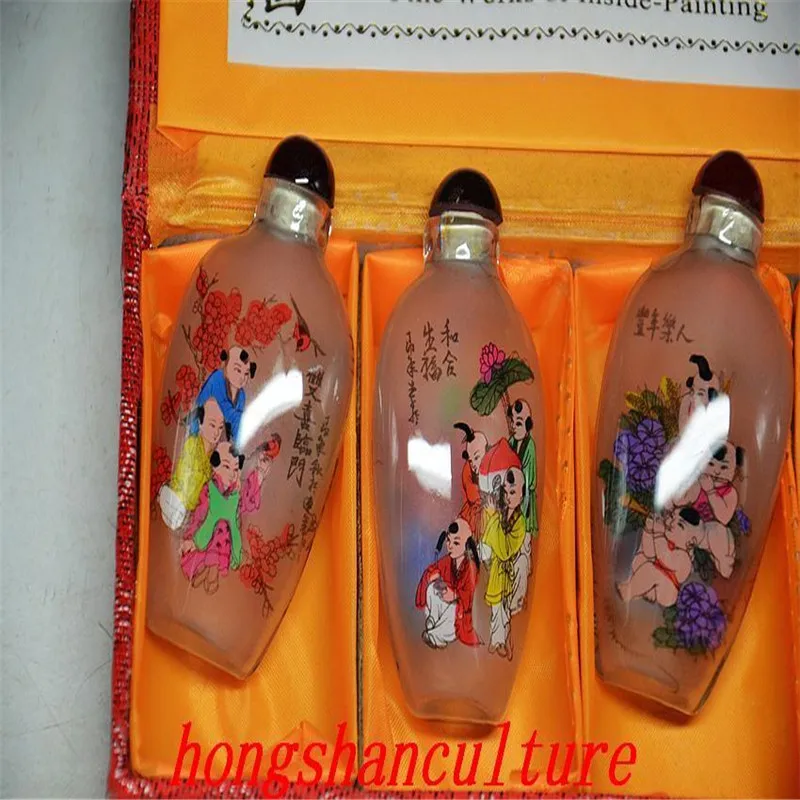 EXQUISITE CHINESE CRYSTAL GLASS HANDMADE SNUFF BOTTLE Snuff Bottles With Pictures Inside | Дом и сад
