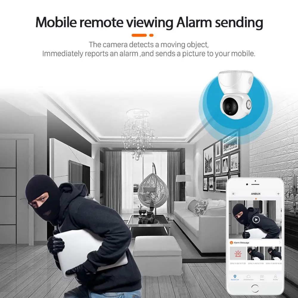 1080P 3MP Wifi камера IP автоматическое отслеживание ИК Ночное Видение Домашняя