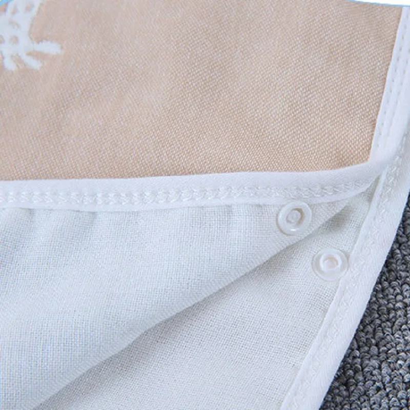 Детское пляжное полотенце пончо с капюшоном 6 слоев хлопок газовая ткань детское