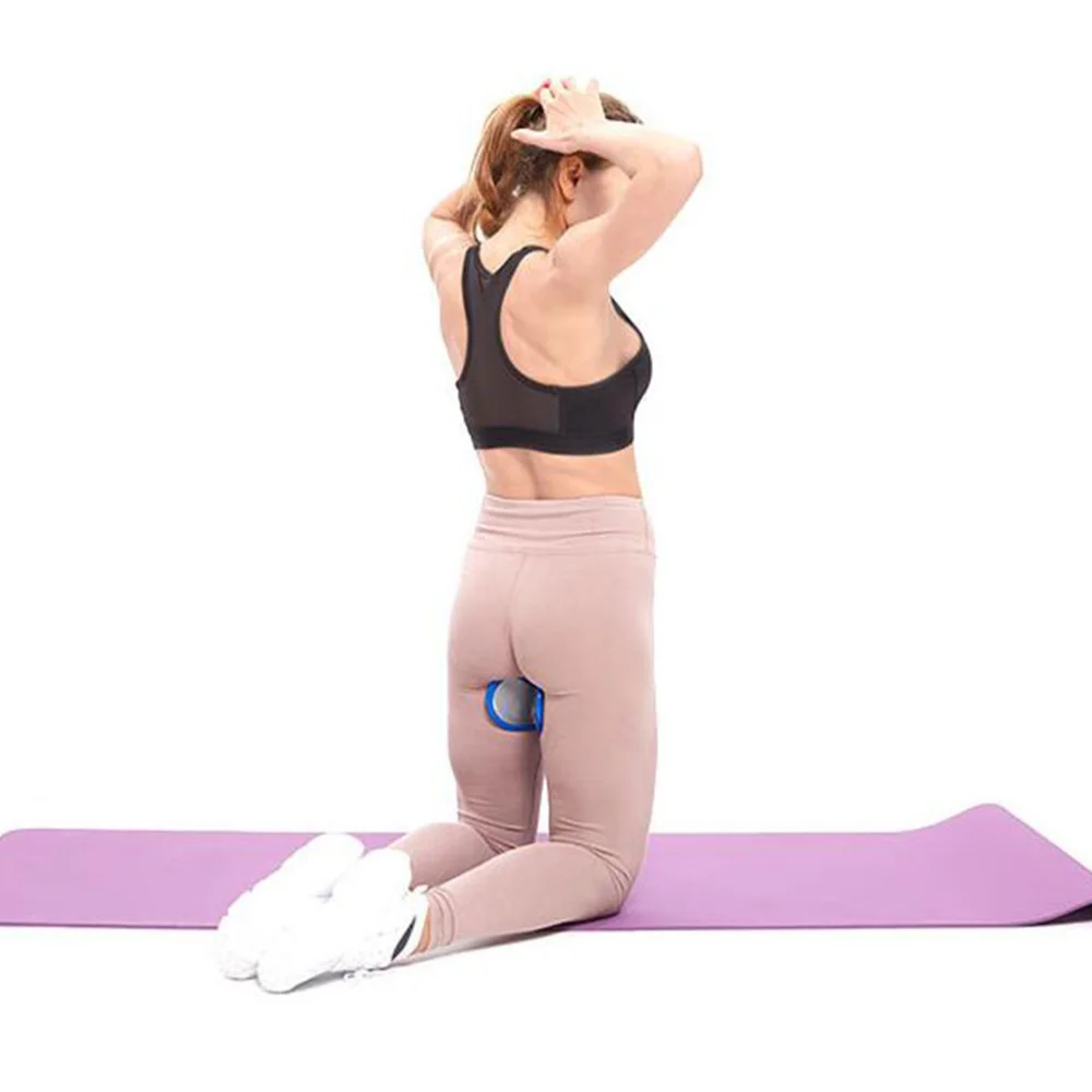 

2 Pcs Hips Exerciser Tool Tightener Simple Practical Hip Curved Corrector Hip Beautifier For Woman - English Edition (Blue)