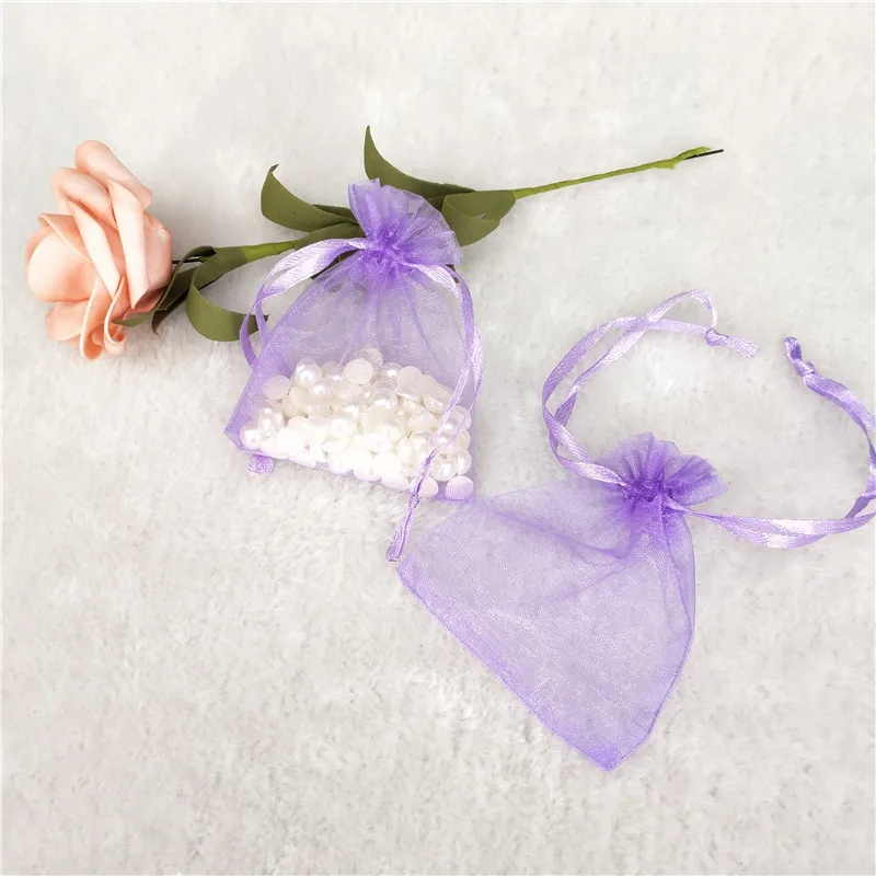 50 шт. прозрачные пакеты из органзы для украшений|Подарочные сумки и упаковка| |