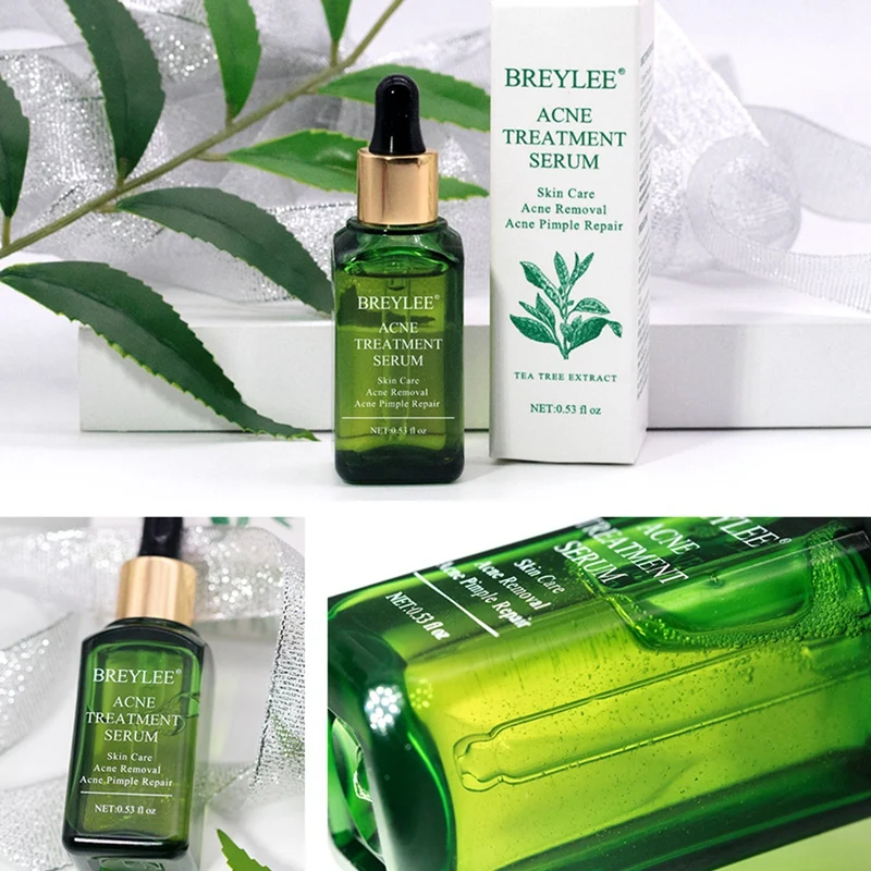 BREYLEE Acne Treatment Serum Facial Essence Anti Scar Removal Cream Face Skin Care Whitening Repair Pimple Remover For | Красота и