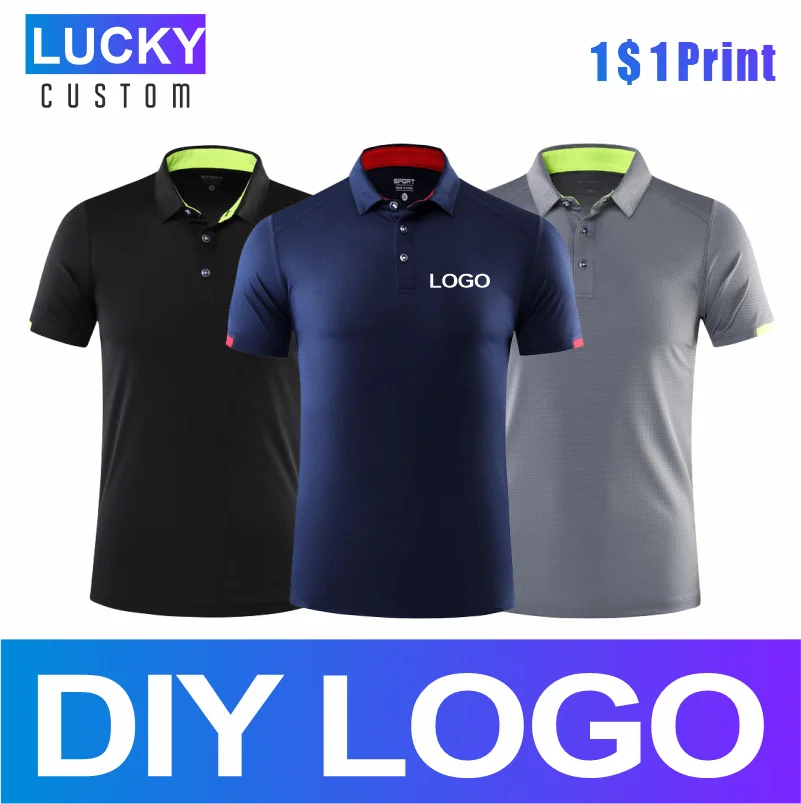 Быстросохнущая спортивная рубашка поло с индивидуальным дизайном фирменный