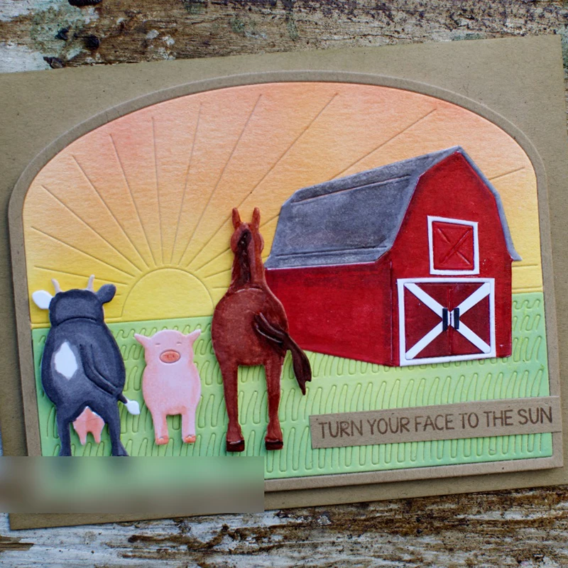 Металлические Вырубные штампы для изготовления пресс-форм дома фермы