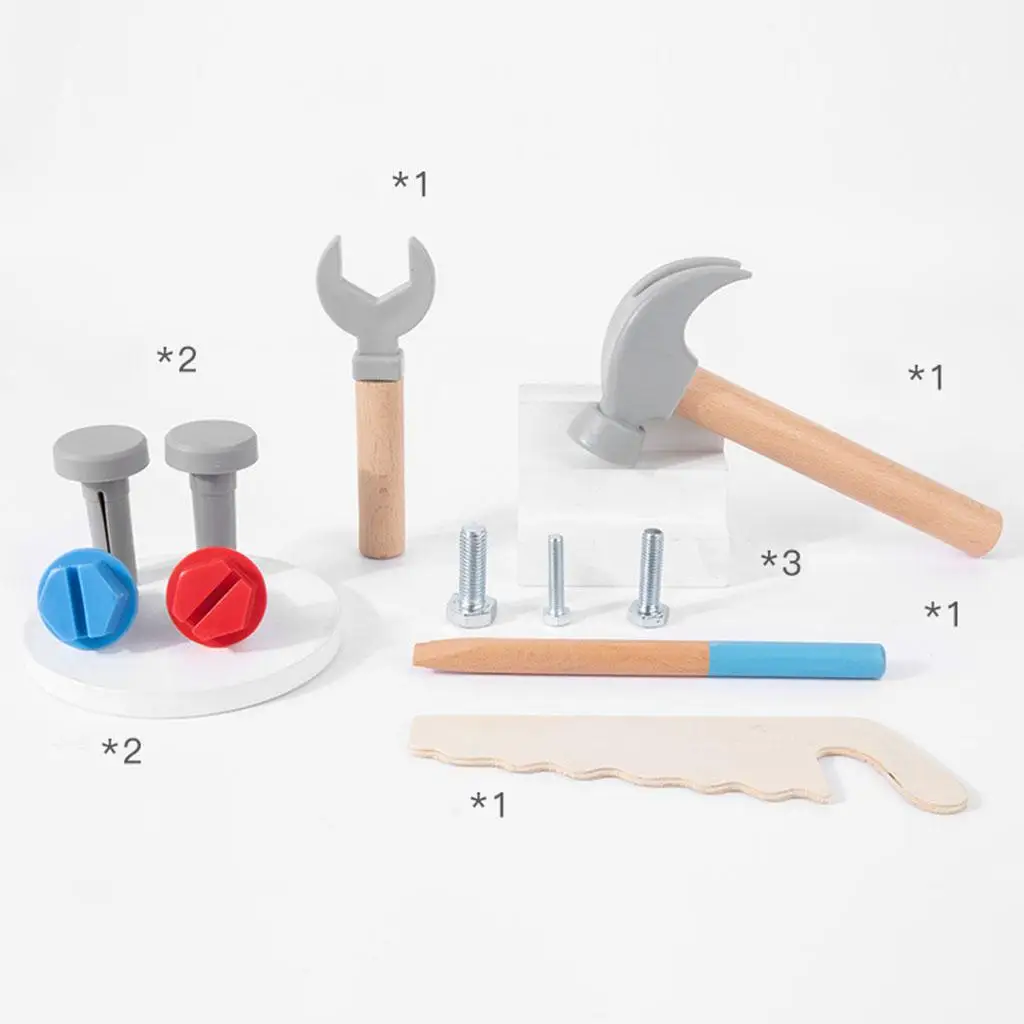 

Wooden Montessori Disassembly Set Maintain Tools for Toddler 3 4 5 Years Old Boys Girls