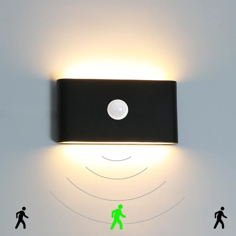 

LED Wall Lamp Aluminum Wall Light Surface Mounted Cube LED Garden Porch Light Indoor & Outdoor IP65 Waterproof 6W 12W Cn(origin)