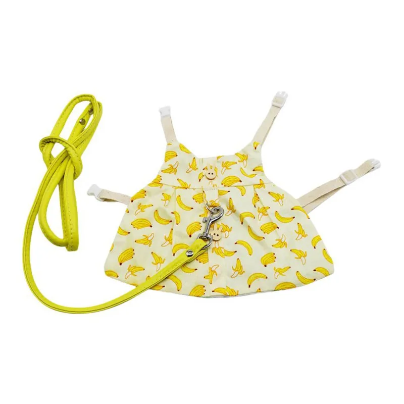 

Pet Rabbit Soft Harness Leash Small Animal Vest Lead for Hamster Rabbit Bunny Pet Chest Straps for Walking Small Pets Supplies