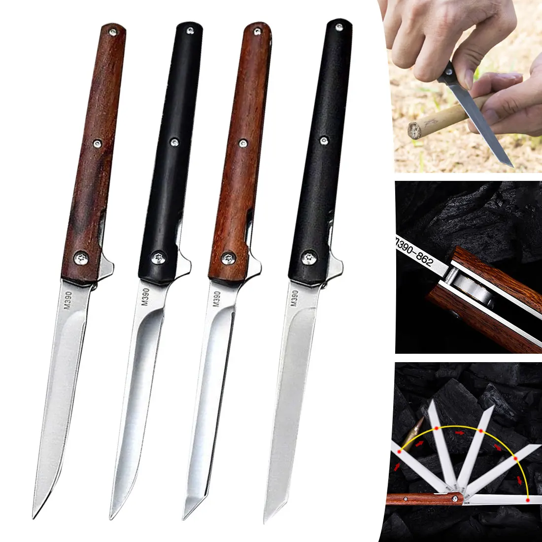 Новый складной нож M390 тактический карманный для активного отдыха выживания