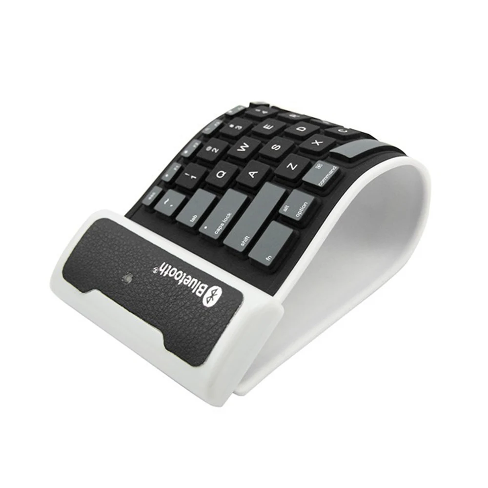 Folding Universal Portable Bluetooth Wireless Soft Silicone Keyboard Waterproof for Laptops iPad New Smartphone | Компьютеры и офис
